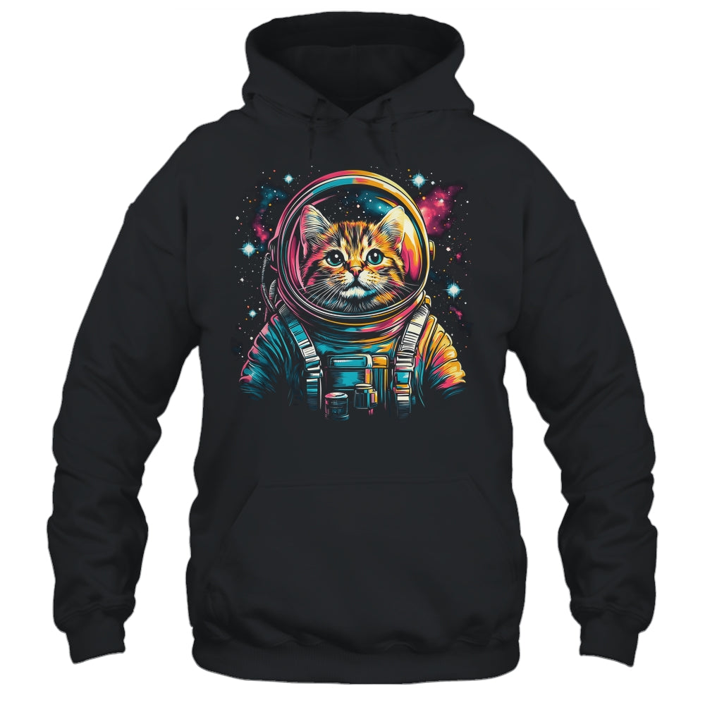 Space Astronaut Cat Galaxy Astronaut Cat Space Spaceman Shirt & Hoodie | teecentury