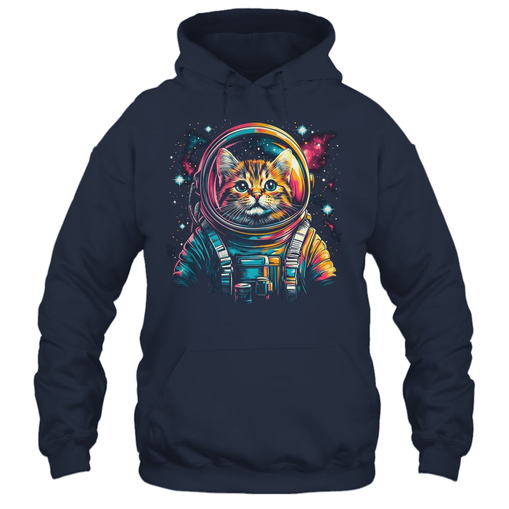 Space Astronaut Cat Galaxy Astronaut Cat Space Spaceman Shirt & Hoodie | teecentury