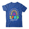 Sped Squad Special Education Crew Rainbow Special Ed Teacher Shirt & Hoodie | teecentury