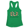 Speech Therapy Retro Flower Speech Language Pathologist SLP Shirt & Tank Top | teecentury