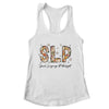 Speech Therapy Retro Flower Speech Language Pathologist SLP Shirt & Tank Top | teecentury