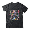 Speech Therapy Retro Groovy Language Pathologist Therapist Shirt & Tank Top | teecentury