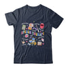 Speech Therapy Retro Groovy Language Pathologist Therapist Shirt & Tank Top | teecentury