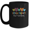 Speech Therapy Speech Language Pathologist Every Word Counts Mug | teecentury