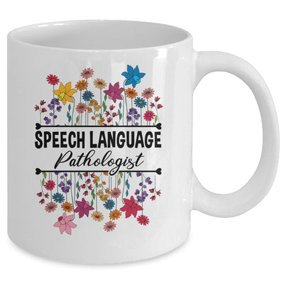 Speech Therapy Speech Language Pathologist Therapist Women Mug | teecentury