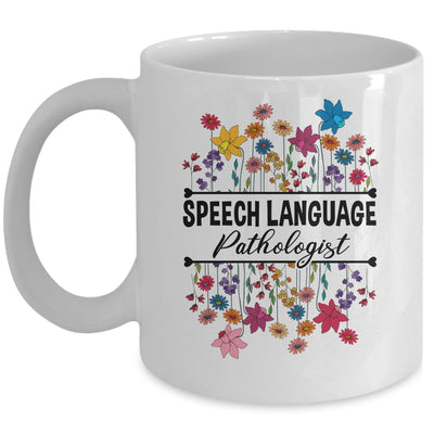 Speech Therapy Speech Language Pathologist Therapist Women Mug | teecentury