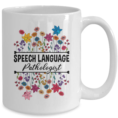 Speech Therapy Speech Language Pathologist Therapist Women Mug | teecentury