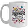 Speech Therapy Speech Language Pathologist Therapist Women Mug | teecentury