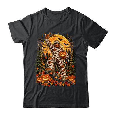 Spooky Halloween Bigfoot Pumpkin Funny Sasquatch Men Boy Shirt & Sweatshirt | teecentury