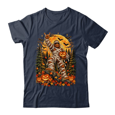 Spooky Halloween Bigfoot Pumpkin Funny Sasquatch Men Boy Shirt & Sweatshirt | teecentury