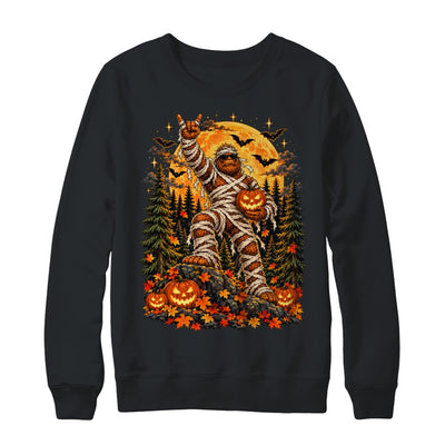 Spooky Halloween Bigfoot Pumpkin Funny Sasquatch Men Boy Shirt & Sweatshirt | teecentury
