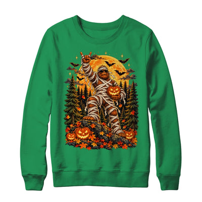 Spooky Halloween Bigfoot Pumpkin Funny Sasquatch Men Boy Shirt & Sweatshirt | teecentury