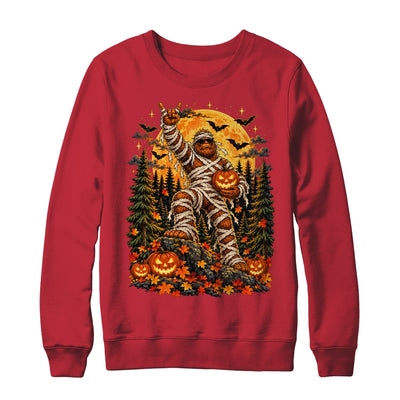 Spooky Halloween Bigfoot Pumpkin Funny Sasquatch Men Boy Shirt & Sweatshirt | teecentury