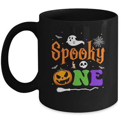 Spooky One Boy Halloween 1st Birthday Matching Family Mug | teecentury