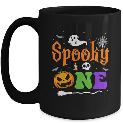 Spooky One Boy Halloween 1st Birthday Matching Family Mug | teecentury