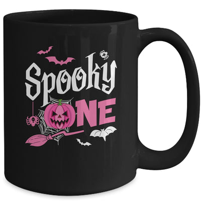Spooky One Girl Halloween 1st Birthday Matching Family Mug | teecentury