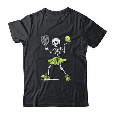 Spooky Pickleball Halloween Skeleton Costume Women Shirt & Sweatshirt | teecentury