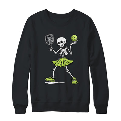 Spooky Pickleball Halloween Skeleton Costume Women Shirt & Sweatshirt | teecentury