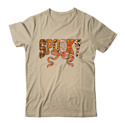 Spooky Season Coquette Halloween Retro Fall Pumpkin Girl Shirt & Sweatshirt | teecentury