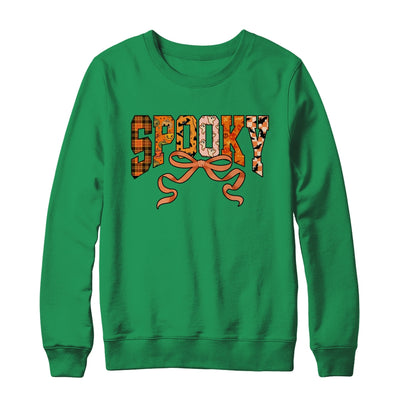 Spooky Season Coquette Halloween Retro Fall Pumpkin Girl Shirt & Sweatshirt | teecentury