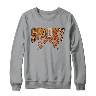 Spooky Season Coquette Halloween Retro Fall Pumpkin Girl Shirt & Sweatshirt | teecentury