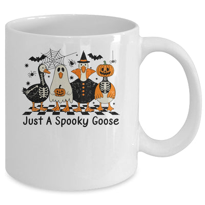 Spooky Season Goose Halloween Just A Spooky Goose Funny Cute Mug | teecentury