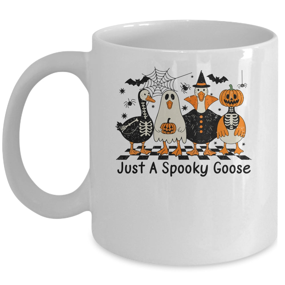 Spooky Season Goose Halloween Just A Spooky Goose Funny Cute Mug | teecentury