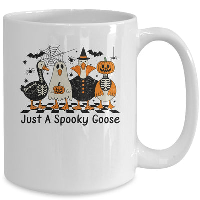 Spooky Season Goose Halloween Just A Spooky Goose Funny Cute Mug | teecentury