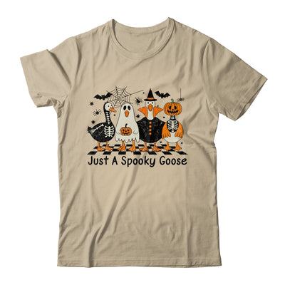 Spooky Season Goose Halloween Just A Spooky Goose Funny Cute Shirt & Sweatshirt | teecentury