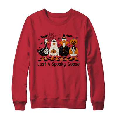 Spooky Season Goose Halloween Just A Spooky Goose Funny Cute Shirt & Sweatshirt | teecentury