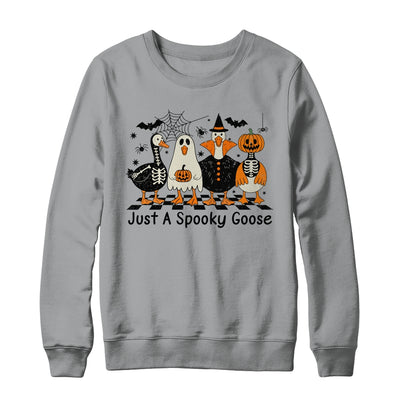 Spooky Season Goose Halloween Just A Spooky Goose Funny Cute Shirt & Sweatshirt | teecentury