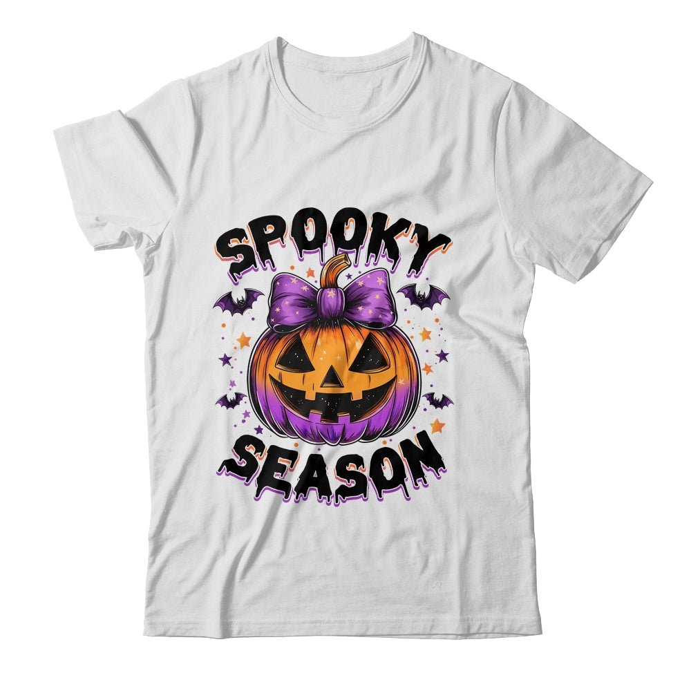 Spooky Season Retro Halloween Pumpkin Halloween Design Shirt & Sweatshirt | teecentury