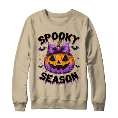 Spooky Season Retro Halloween Pumpkin Halloween Design Shirt & Sweatshirt | teecentury