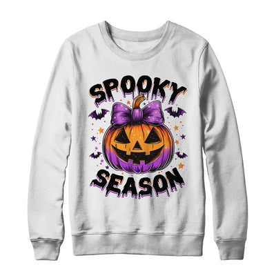 Spooky Season Retro Halloween Pumpkin Halloween Design Shirt & Sweatshirt | teecentury