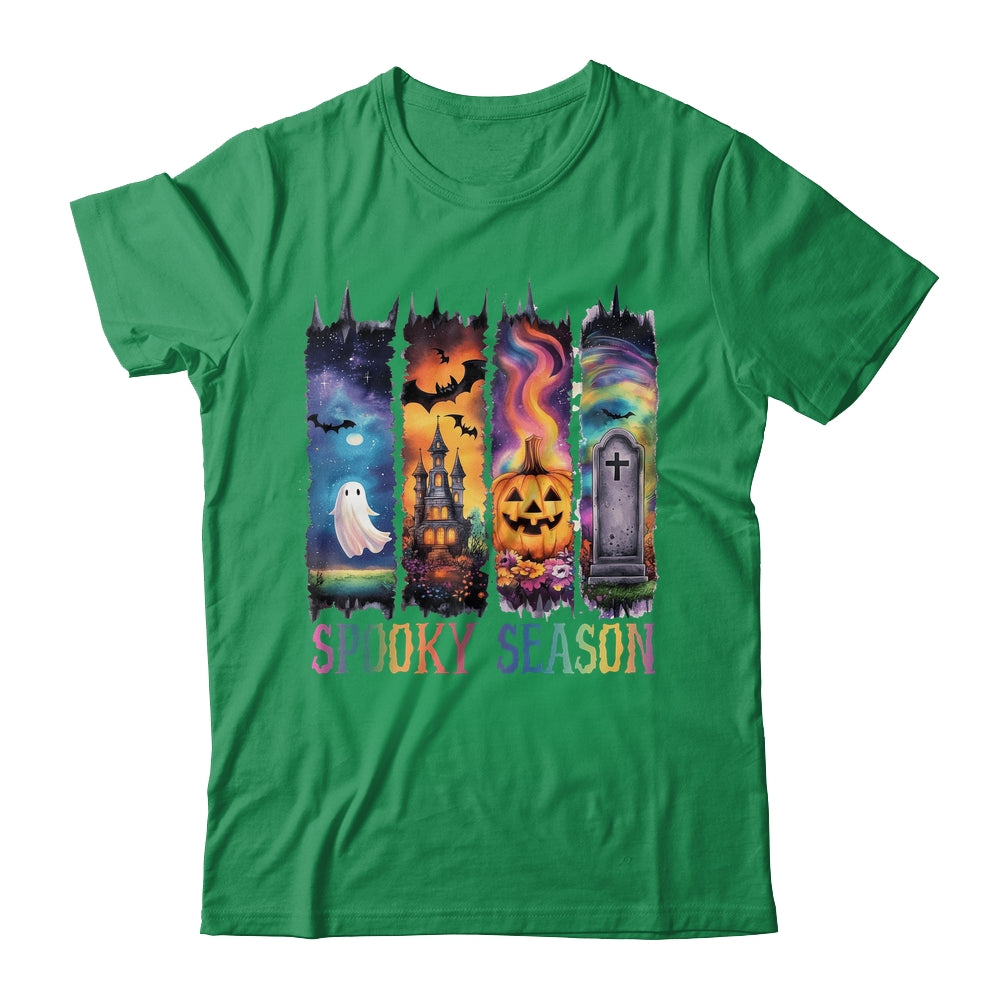 Spooky Season Vintage Halloween Ghost Coquette Fall Pumpkin Shirt & Sweatshirt | teecentury