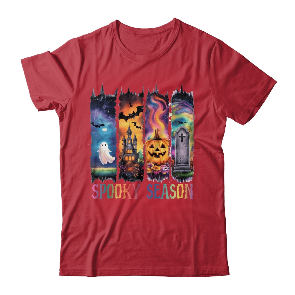 Spooky Season Vintage Halloween Ghost Coquette Fall Pumpkin Shirt & Sweatshirt | teecentury