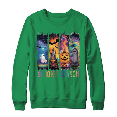 Spooky Season Vintage Halloween Ghost Coquette Fall Pumpkin Shirt & Sweatshirt | teecentury