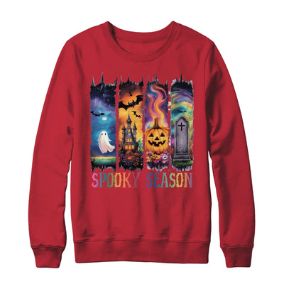 Spooky Season Vintage Halloween Ghost Coquette Fall Pumpkin Shirt & Sweatshirt | teecentury