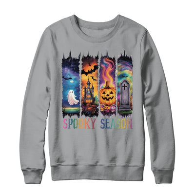 Spooky Season Vintage Halloween Ghost Coquette Fall Pumpkin Shirt & Sweatshirt | teecentury