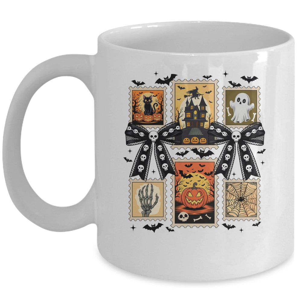 Spooky Season Vintage Halloween Ghost Fall Pumpkin Halloween Mug | teecentury