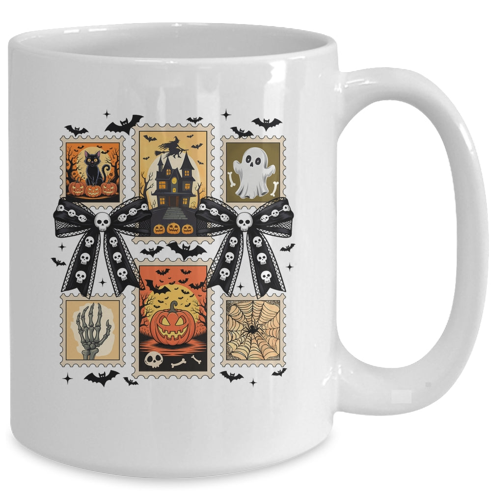 Spooky Season Vintage Halloween Ghost Fall Pumpkin Halloween Mug | teecentury