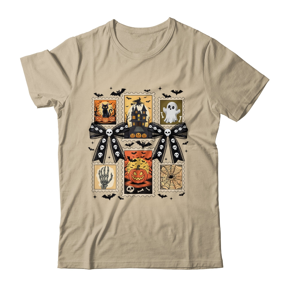 Spooky Season Vintage Halloween Ghost Fall Pumpkin Halloween Shirt & Sweatshirt | teecentury