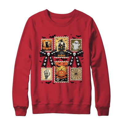 Spooky Season Vintage Halloween Ghost Fall Pumpkin Halloween Shirt & Sweatshirt | teecentury