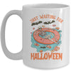 Spooky Summer Skeleton Just Waiting For Halloween Vibes Mug | teecentury