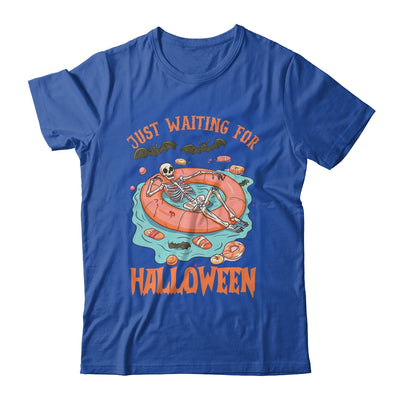 Spooky Summer Skeleton Just Waiting For Halloween Vibes Shirt & Tank Top | teecentury
