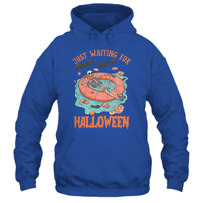 Spooky Summer Skeleton Just Waiting For Halloween Vibes Shirt & Tank Top | teecentury