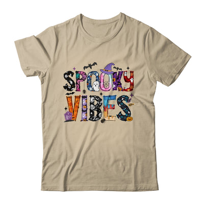 Spooky Vibes Halloween Spooky Season Design For Men Women Shirt & Sweatshirt | teecentury