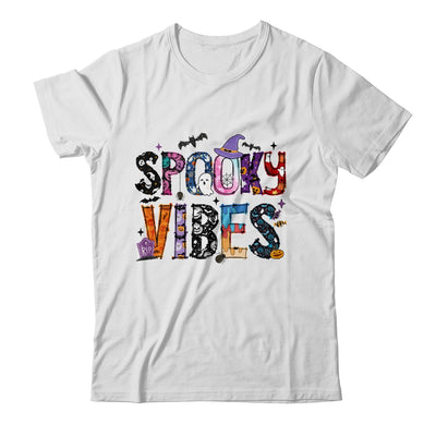 Spooky Vibes Halloween Spooky Season Design For Men Women Shirt & Sweatshirt | teecentury