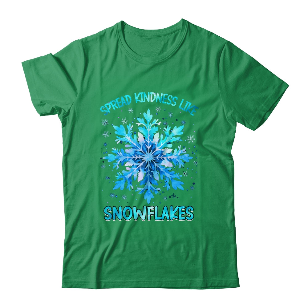 Spread Kindness Like Snowflakes Christmas Teacher Unity Day Shirt & Sweatshirt | teecentury