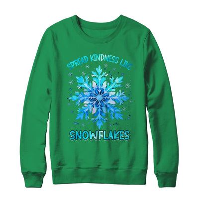 Spread Kindness Like Snowflakes Christmas Teacher Unity Day Shirt & Sweatshirt | teecentury